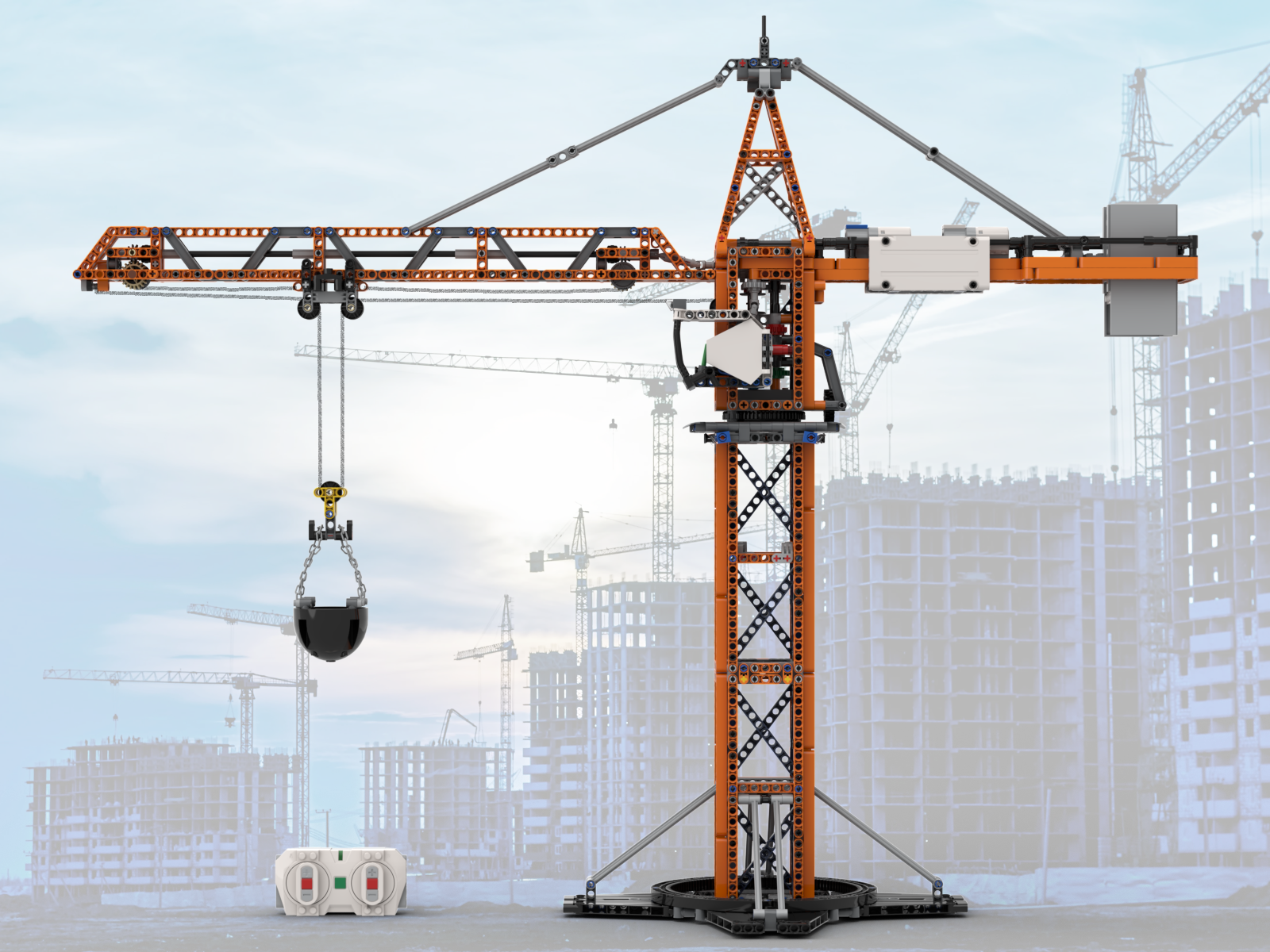Remote Controlled Tower Crane - MOC - LEGO Technic, Mindstorms, Model Team  and Scale Modeling - Eurobricks Forums