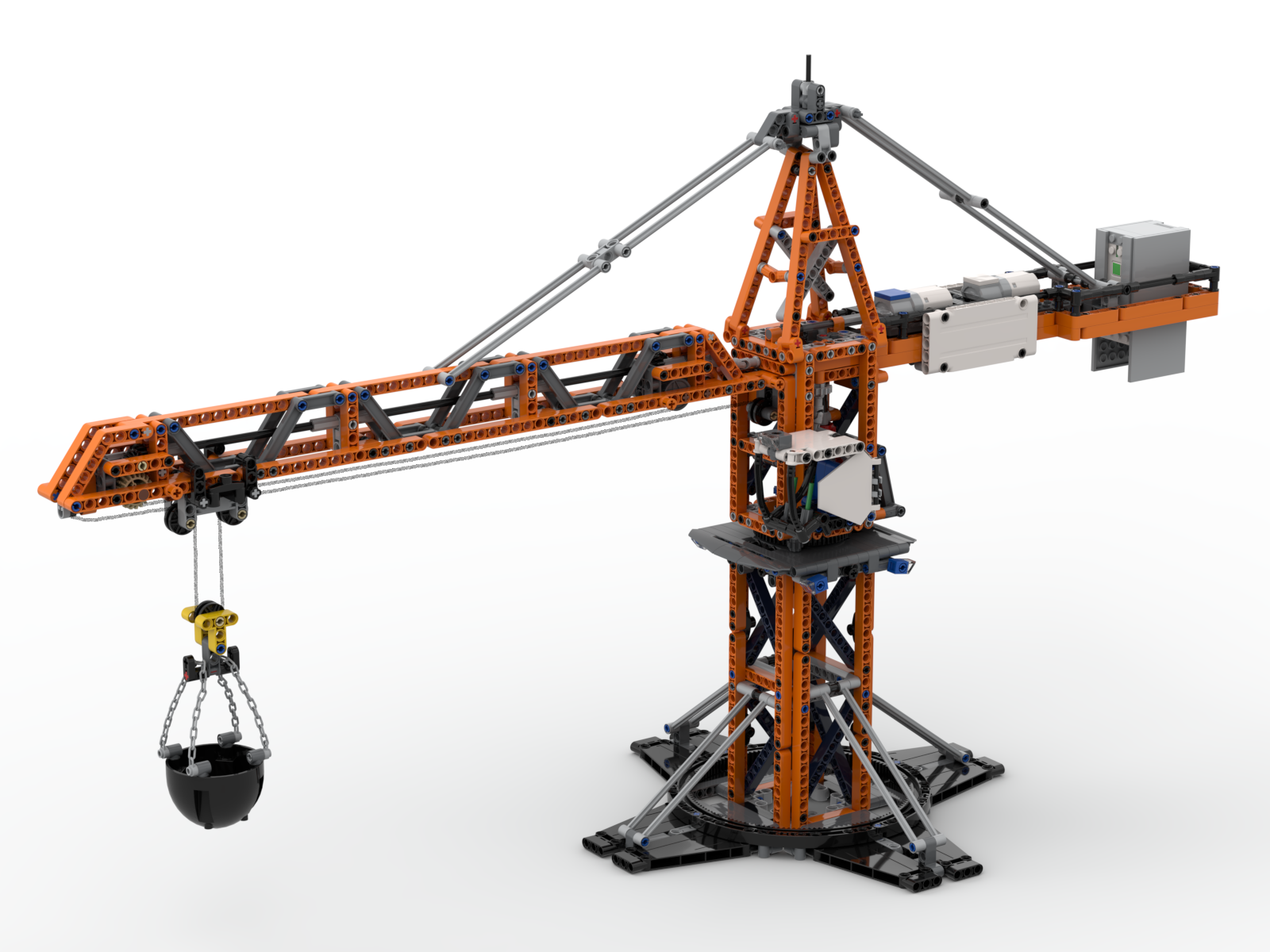 Remote Controlled Tower Crane - MOC - LEGO Technic, Mindstorms, Model Team  and Scale Modeling - Eurobricks Forums